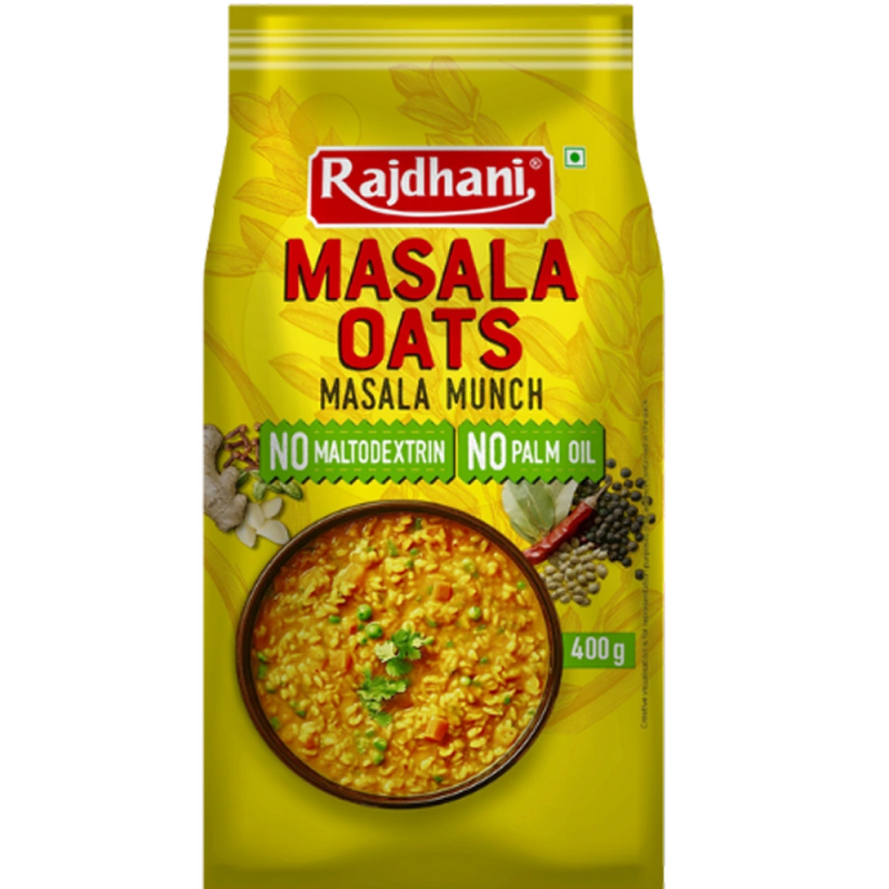 Rajdhani Masala Munch Oats 400g