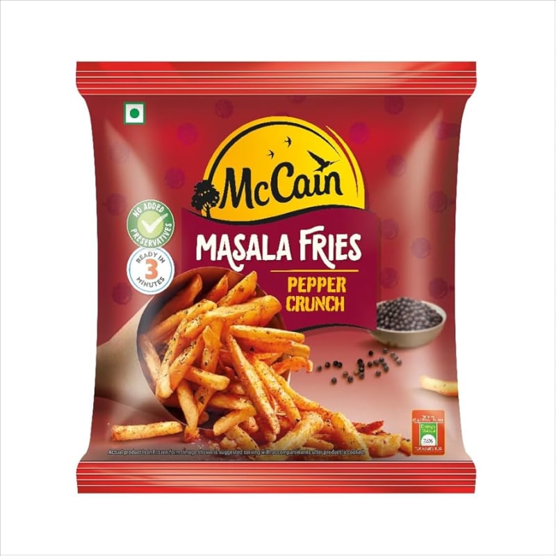 MASALA FRIES MCCAIN RETAIL PACK 420GM (26PACK/CTN)