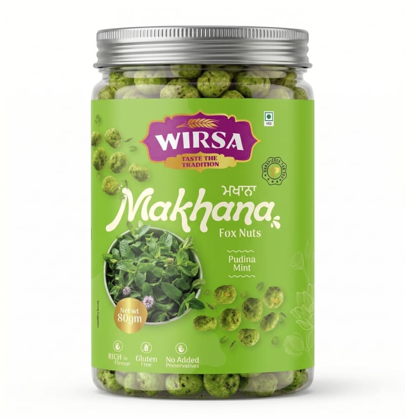Pudina Mint Makhana