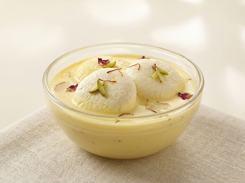 Centrifused Rasmalai
