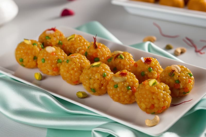 Navratan Boondi Ladoo