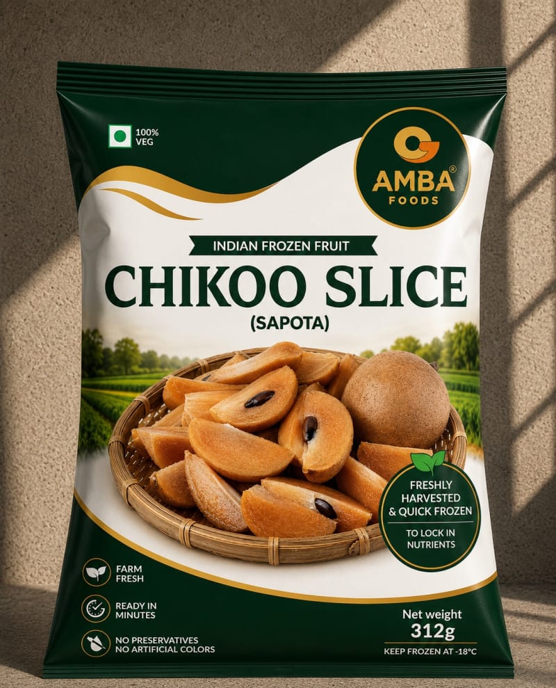 Chikoo Slice (Sapota)