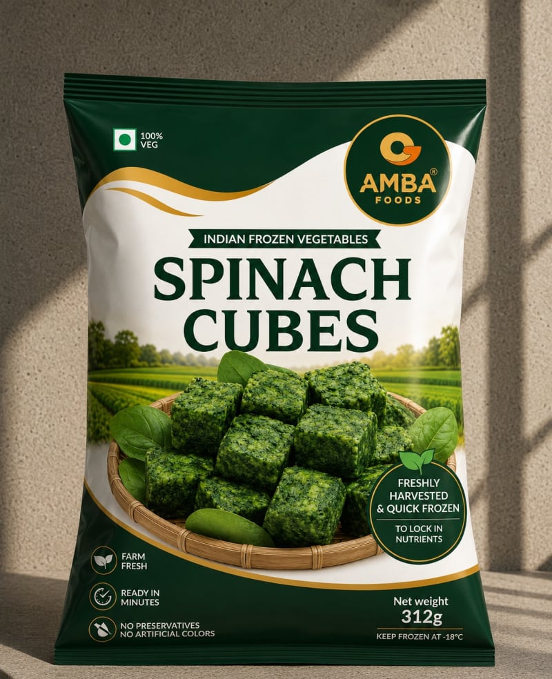 Spinach Cubes