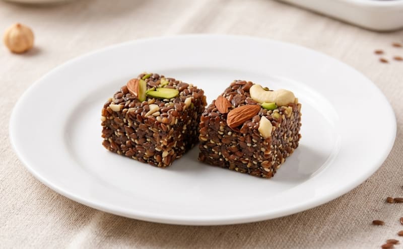 Alsi Dry Fruit Burfi