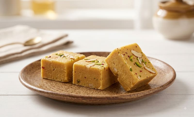 Besan Burfi