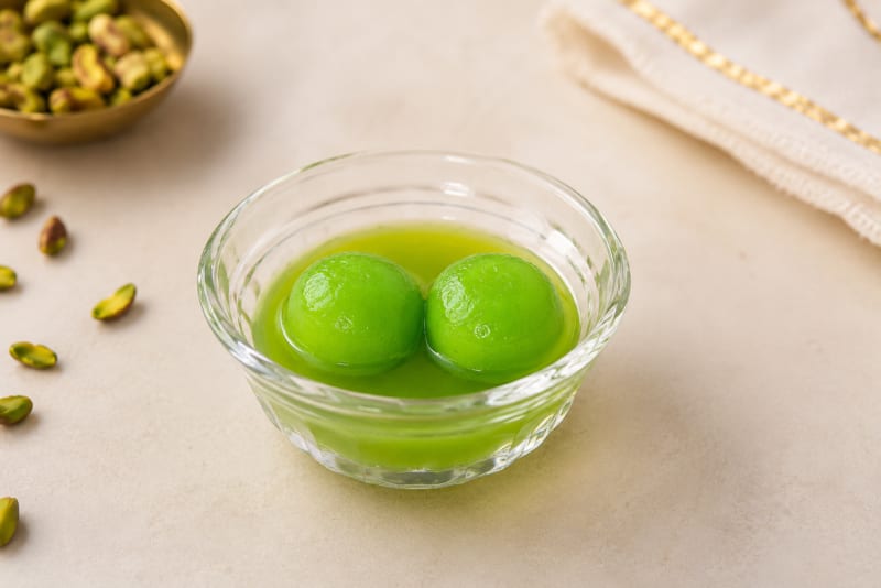 Rasgulla Angoori Green