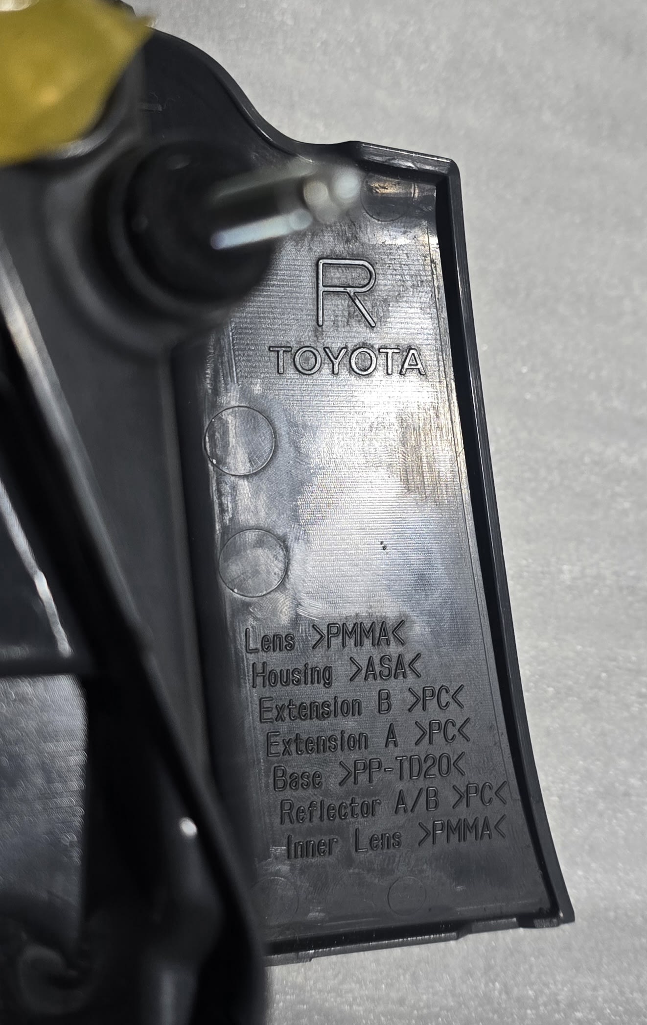RIGHT FENDER LIGHT variant