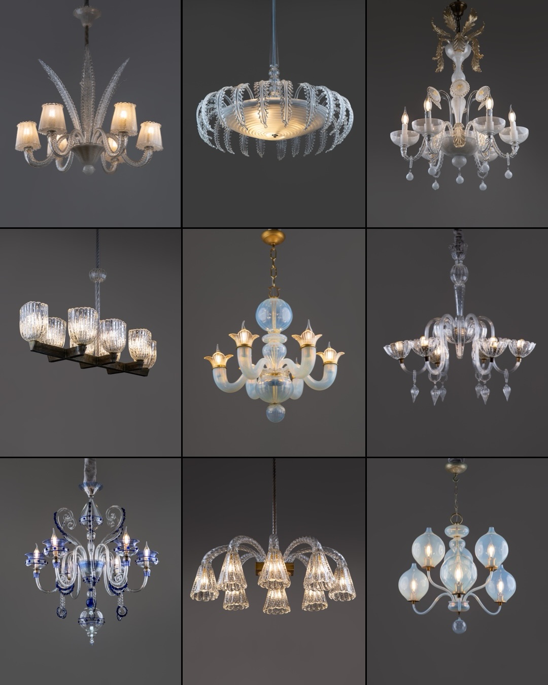 Unique pieces of vintage Italian lighting, shaped by glass, time and craftsmanship✨ #italianlighting #muranoglass #venini #barovier #seguso Large Barovier & Toso Murano Glass Chand