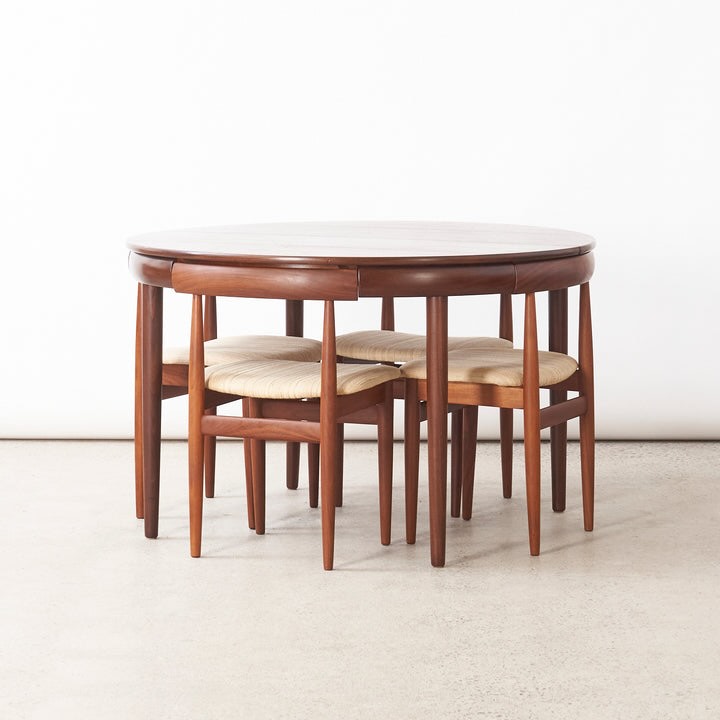 Hans Olsen Roundette set just in, with the elusive 4 legged chairs!