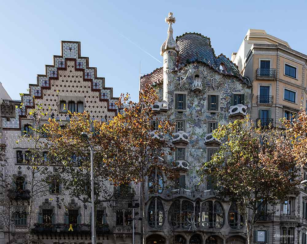 La Casa Amatller y la Casa Batllo