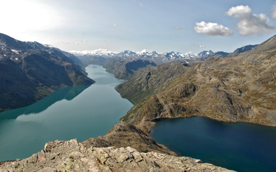 Sendero Besseggen, Noruega