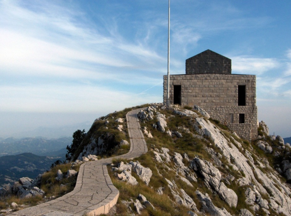 Vue du Mont Lovcen, Monténégro