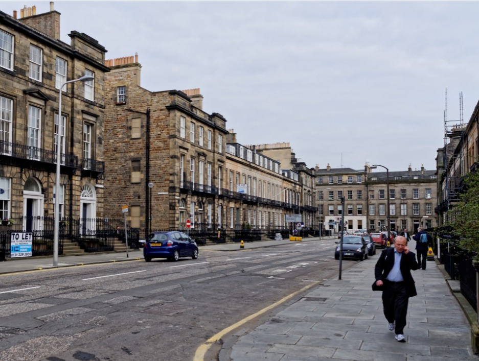 Balade dans les rues d'Edimbourg