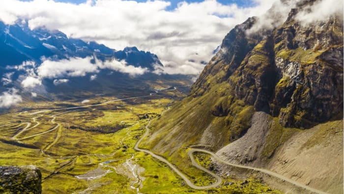La ruta de los Yungas