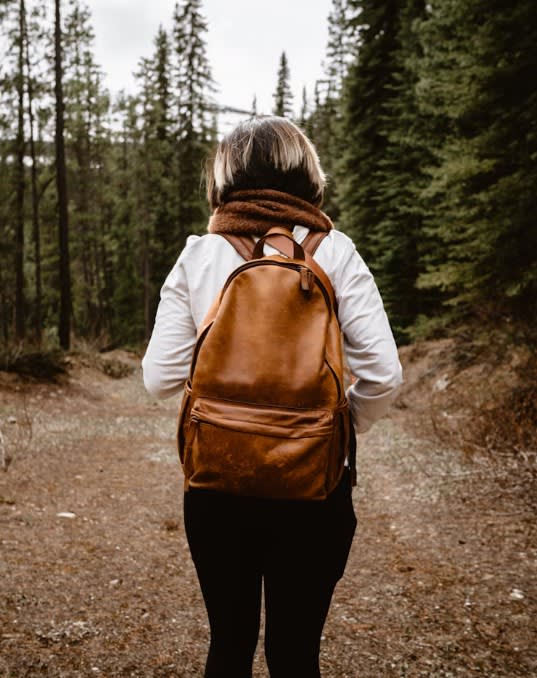 Hiker with her equipment.jpg