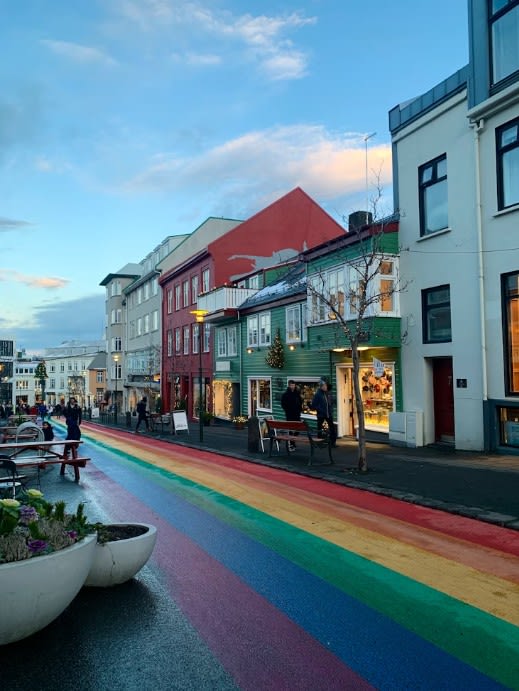 Rainbow street, Reykjavik.jpg