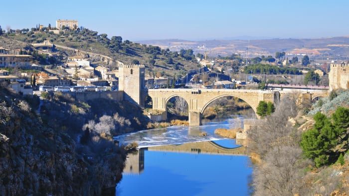 The famous banners in Toledo