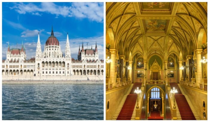 Parlement de Budapest et son Grand Escalier