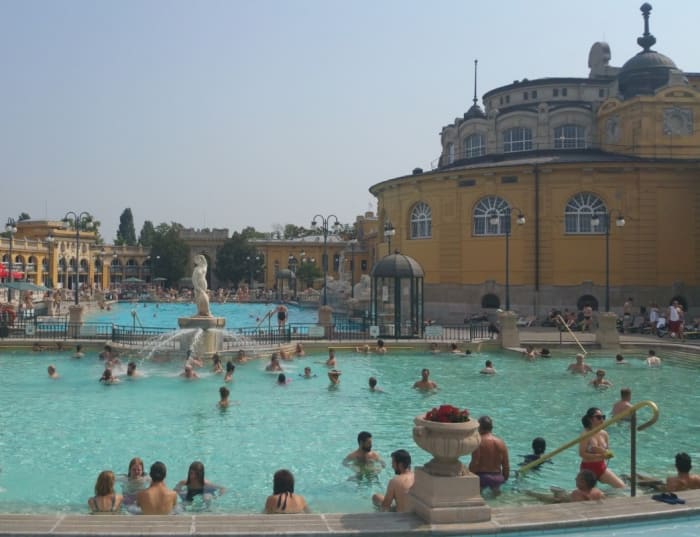 Termas de Széchenyi, Budapest, Hungría