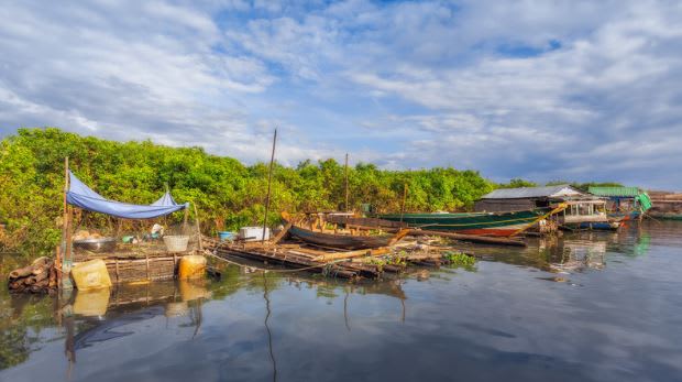 Lago Tonlé Sap, Camboya