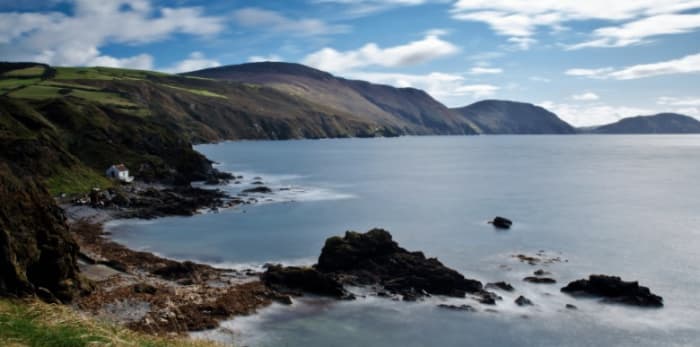 The Isle of Man coast