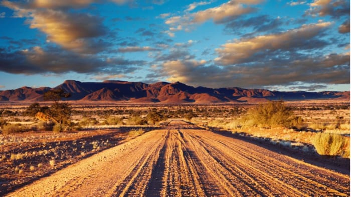 Le désert de Kalahari