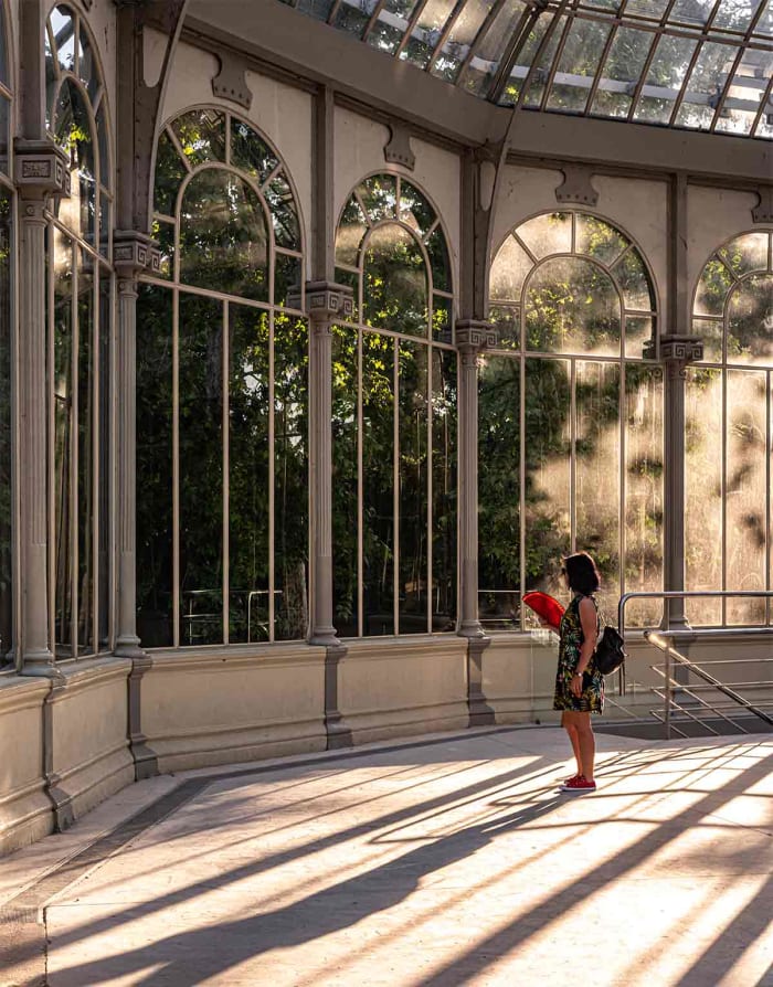 Madrid – Glass Palace in Retiro Park