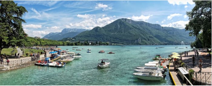 Le lac d'Annecy