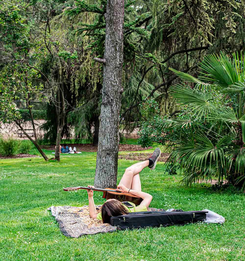 Détente au Parc du Retiro