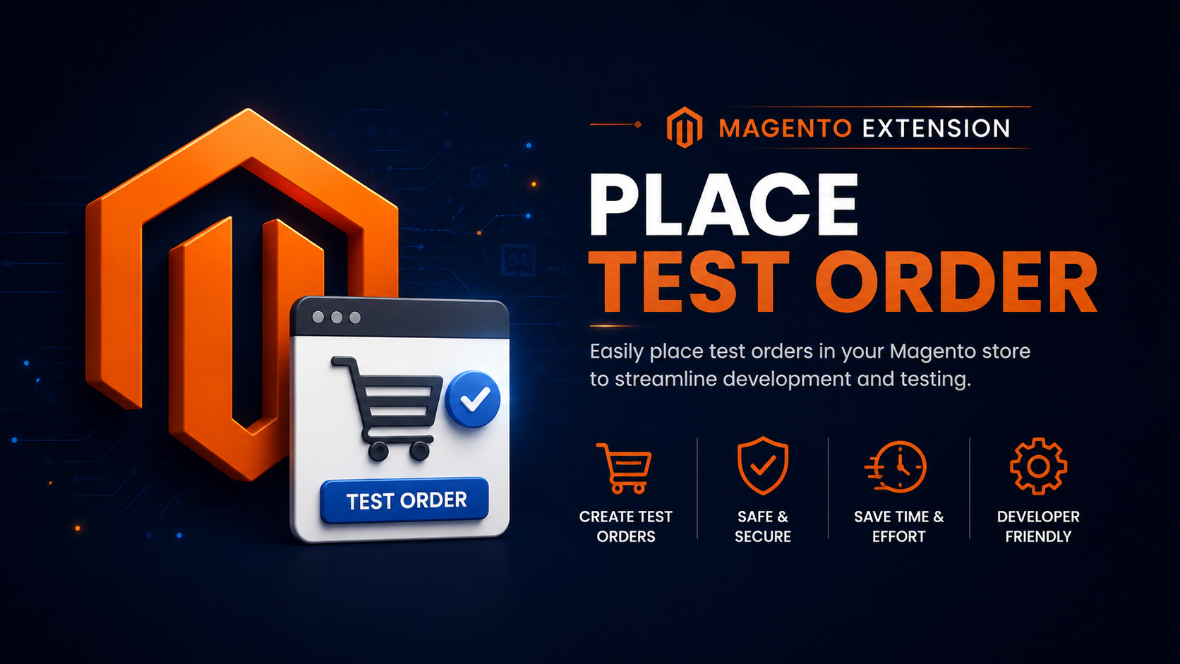 AkStackPro – Magento 2 Place Test Orders Extension