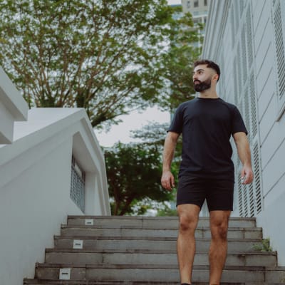 Men's Training T-Shirt Black