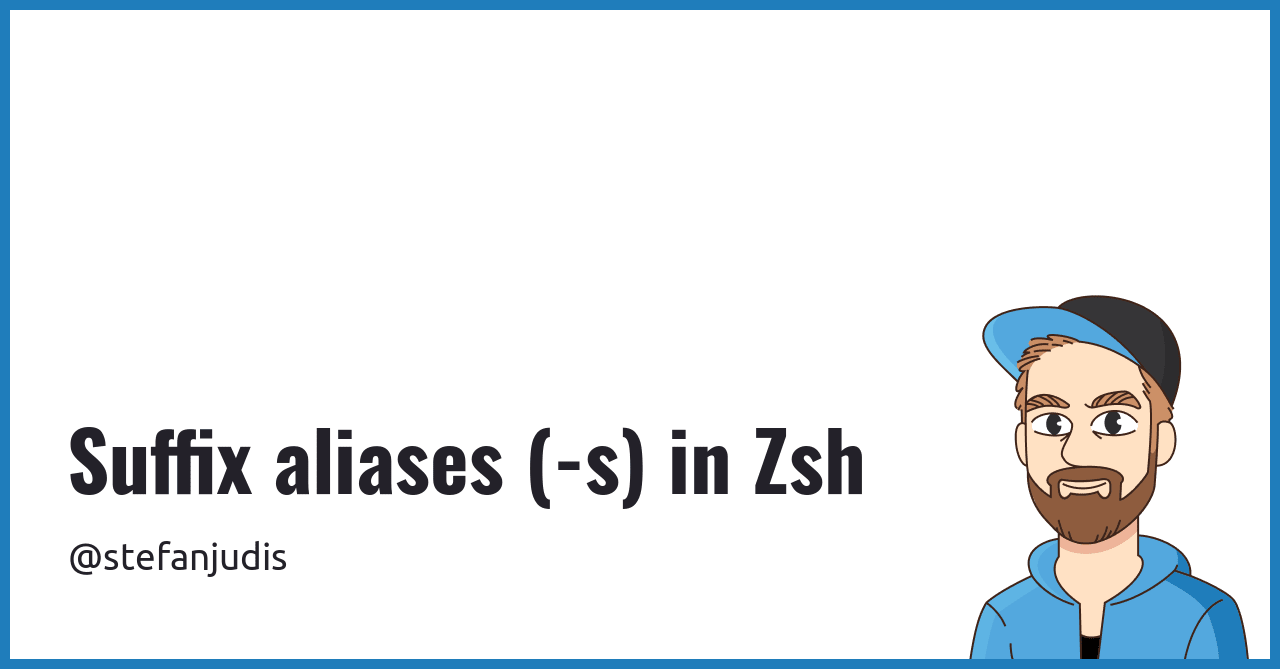 I like geeking out on my local shell setup, and my dotfiles hold a few aliases I can't live without – ll, ni, nr and all these other two-character c