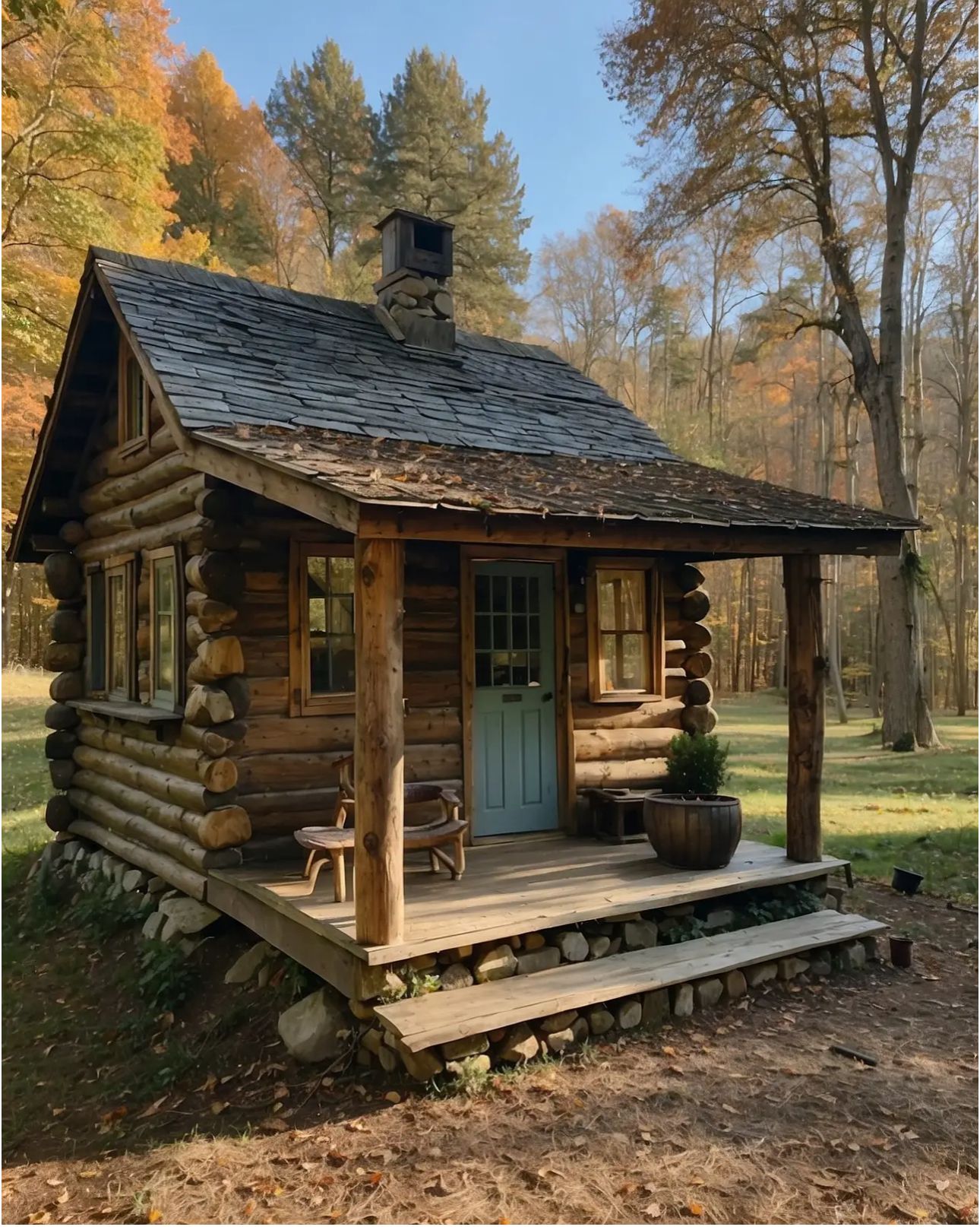 Log Cabin in legno massiccio
