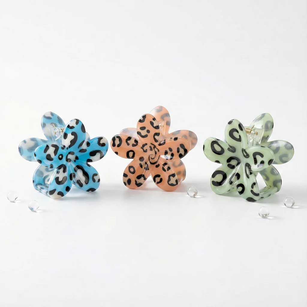 Caimanes flor con estampado animal print