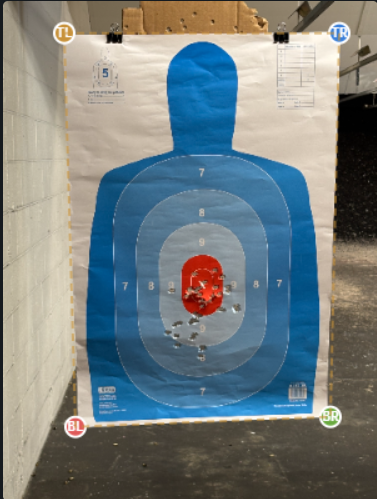 Good example — all corners visible