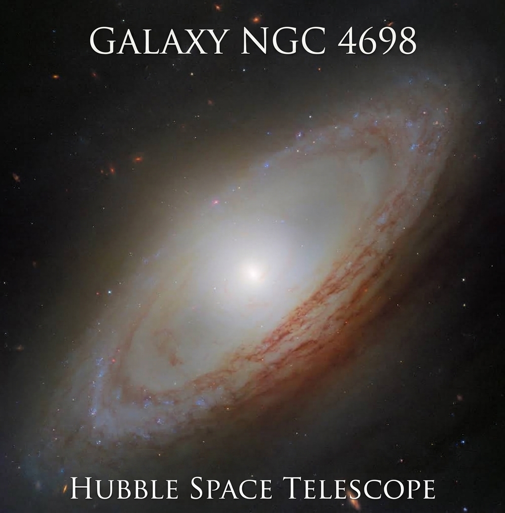 Algo Extraño Sucede en el Corazón de NGC 4698