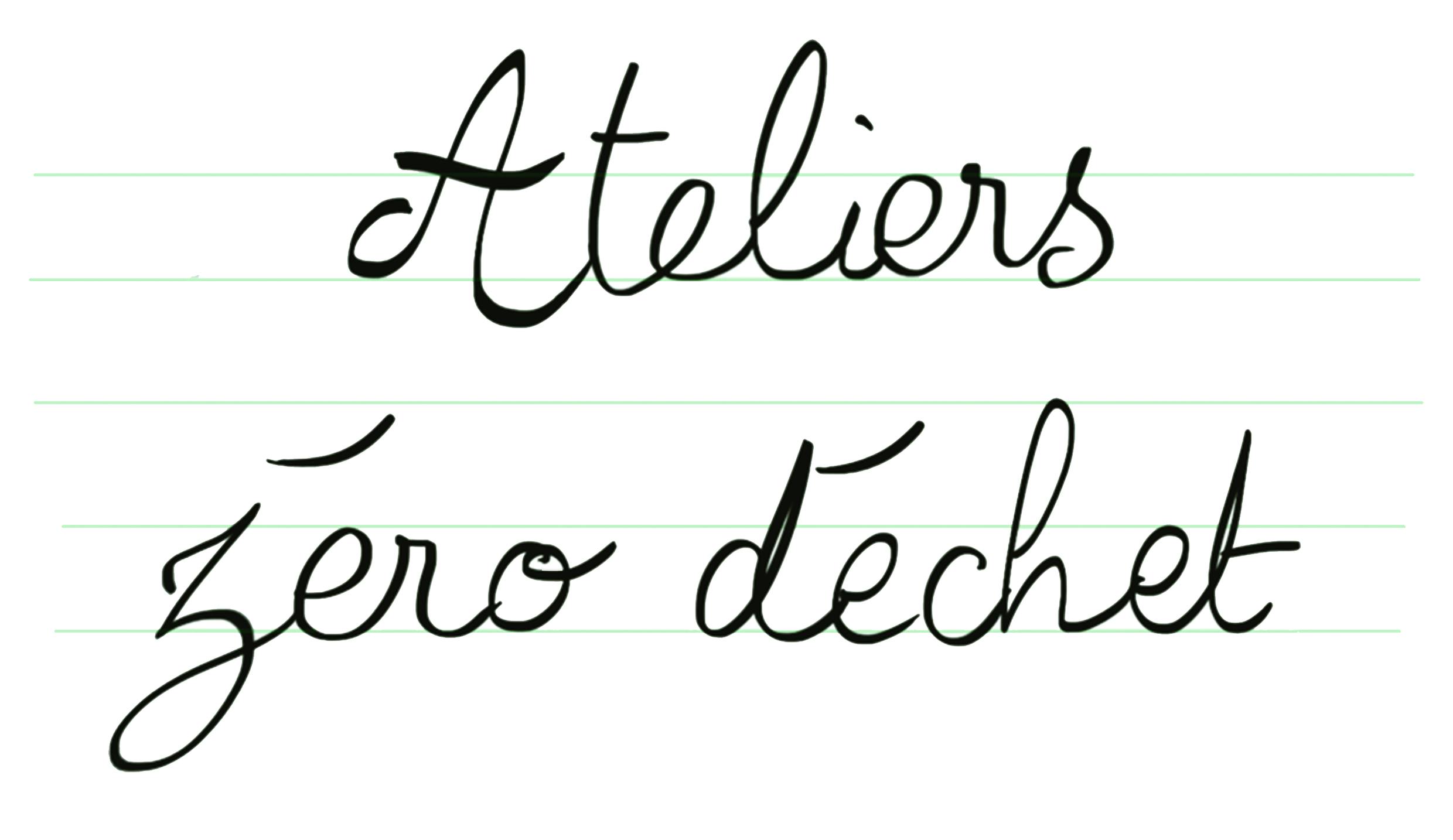 Ateliers Zéro Déchet