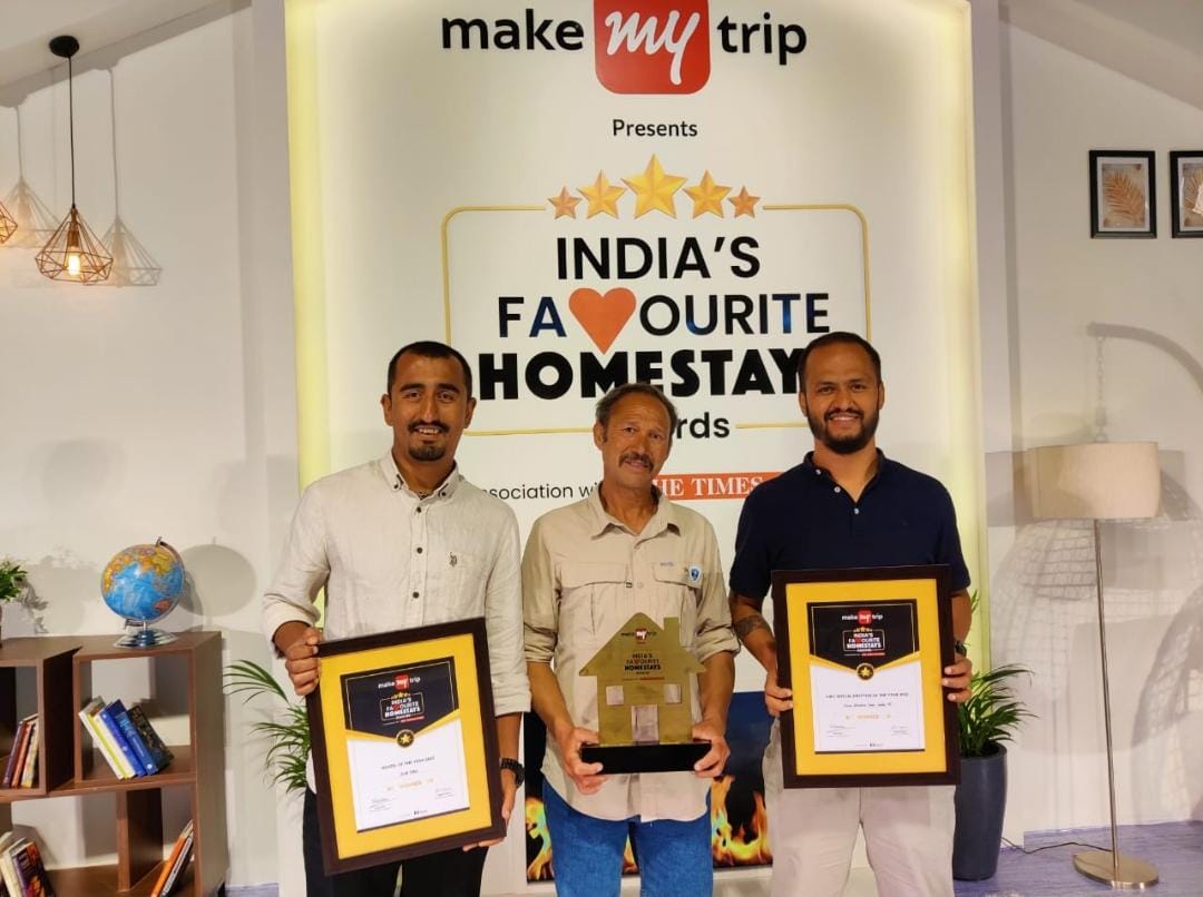 Scenic view of Kinnaur Valley