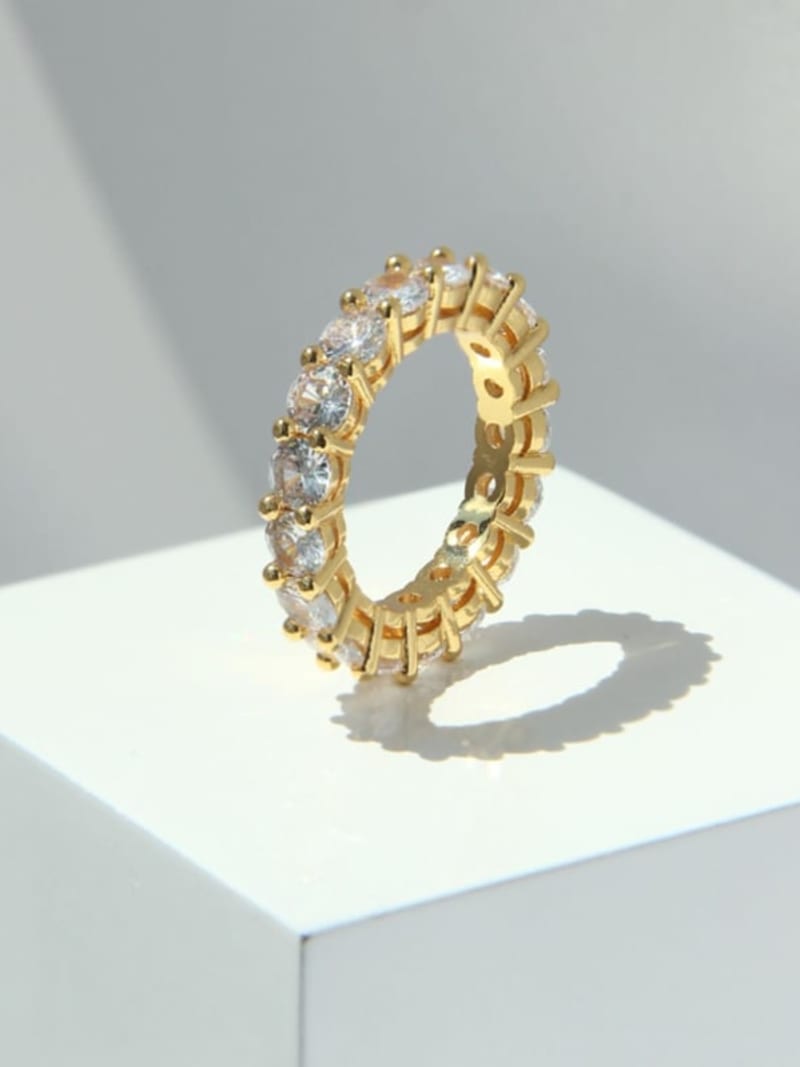 2026 QC Schmuck Zirkon Edelstein Kristall Diamant Ringe Schmuck für Frauen