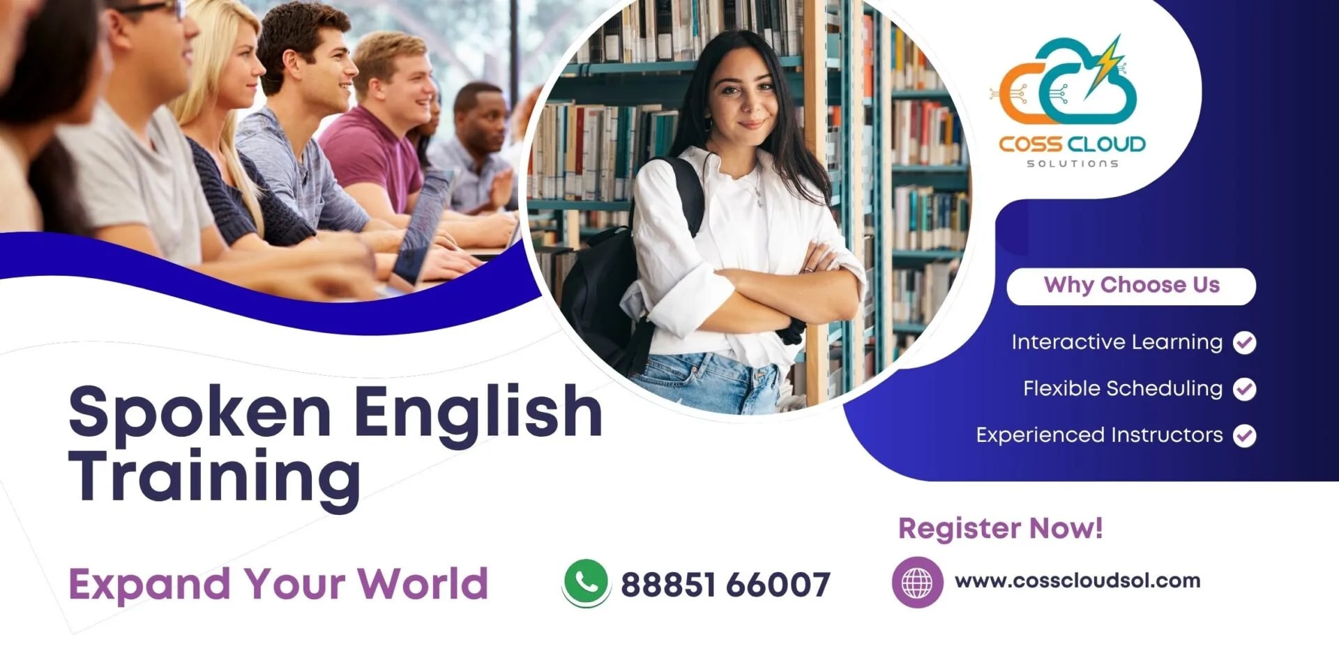 Spoken English Institute in Hyderabad - Coss Cloud Solutions