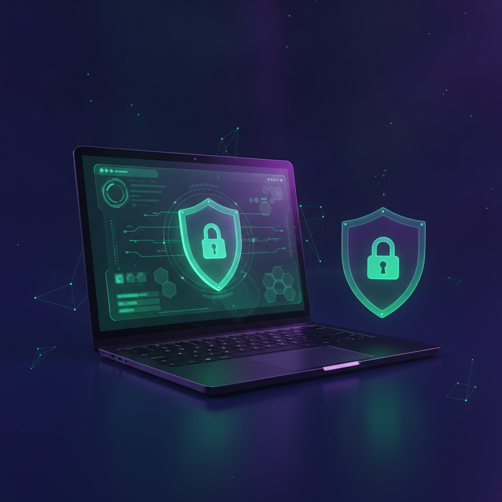 Cyber Security & Networking illustration