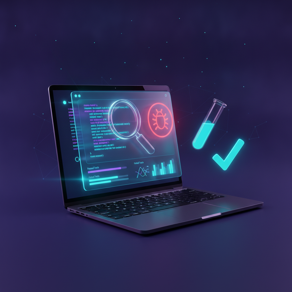 Software Testing & OS illustration
