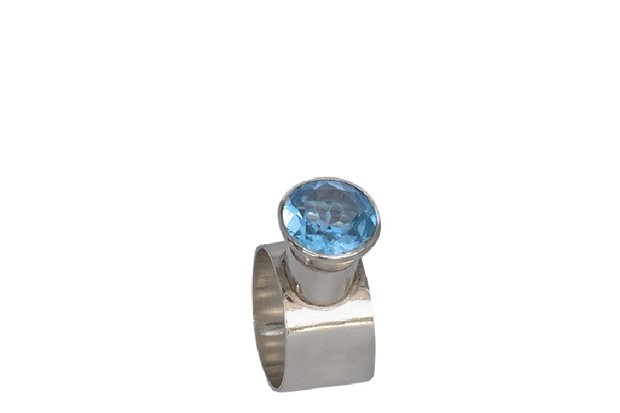 Sterlingsilver 925 met aquamarijn
