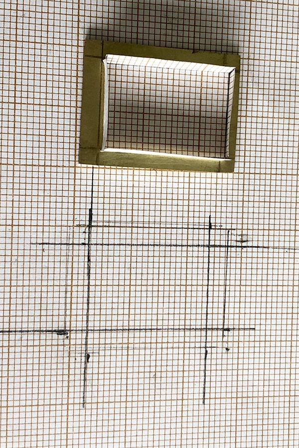 Detail van gesmolten goud