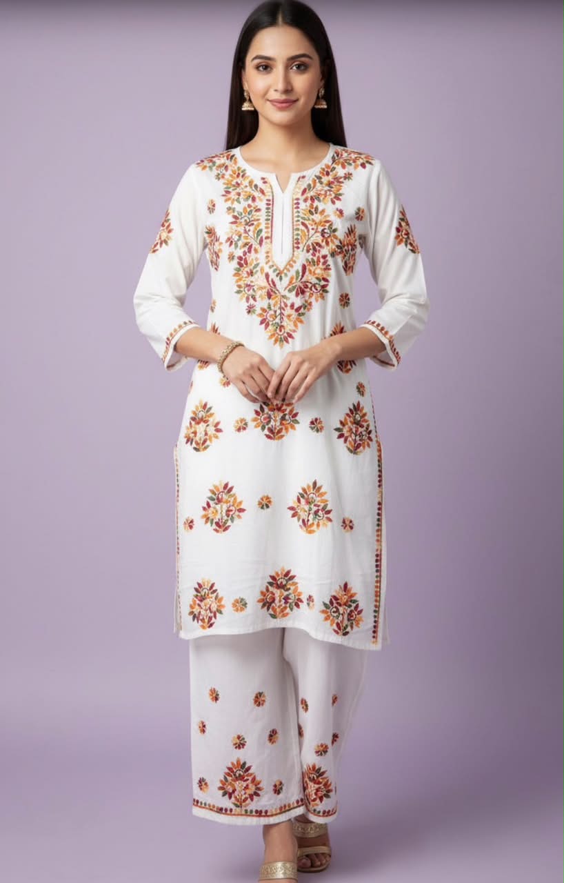 Ivory Aari Festive Set