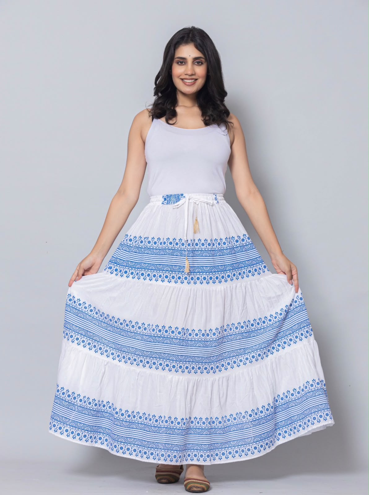 Jaipuri Printed Skirt