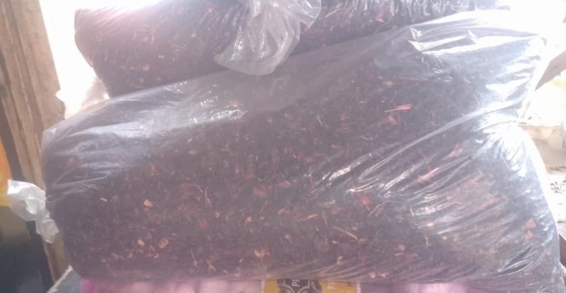 Hibiscus petals