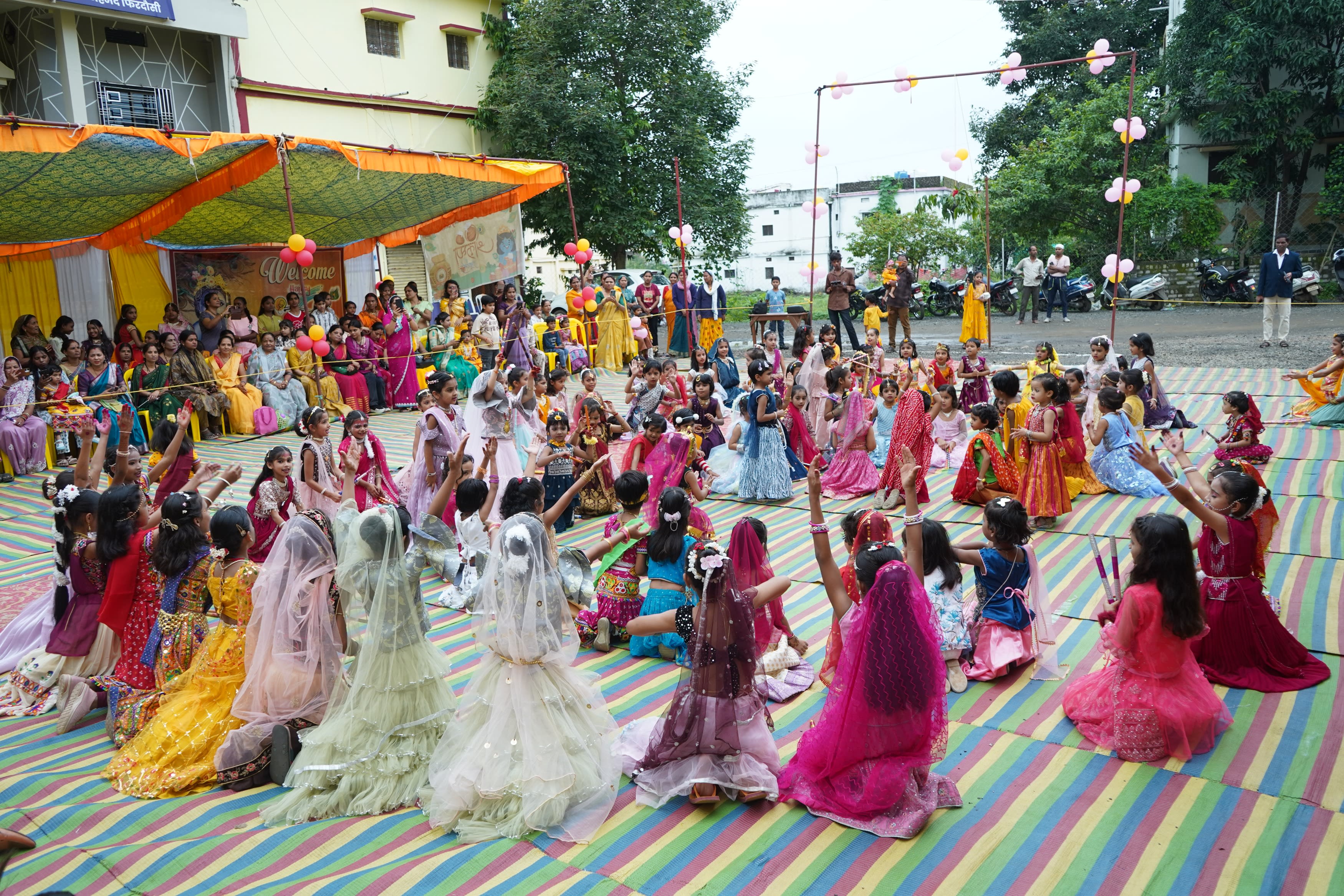 Krishna Janmashtami Celebrated at Sarvodaya School