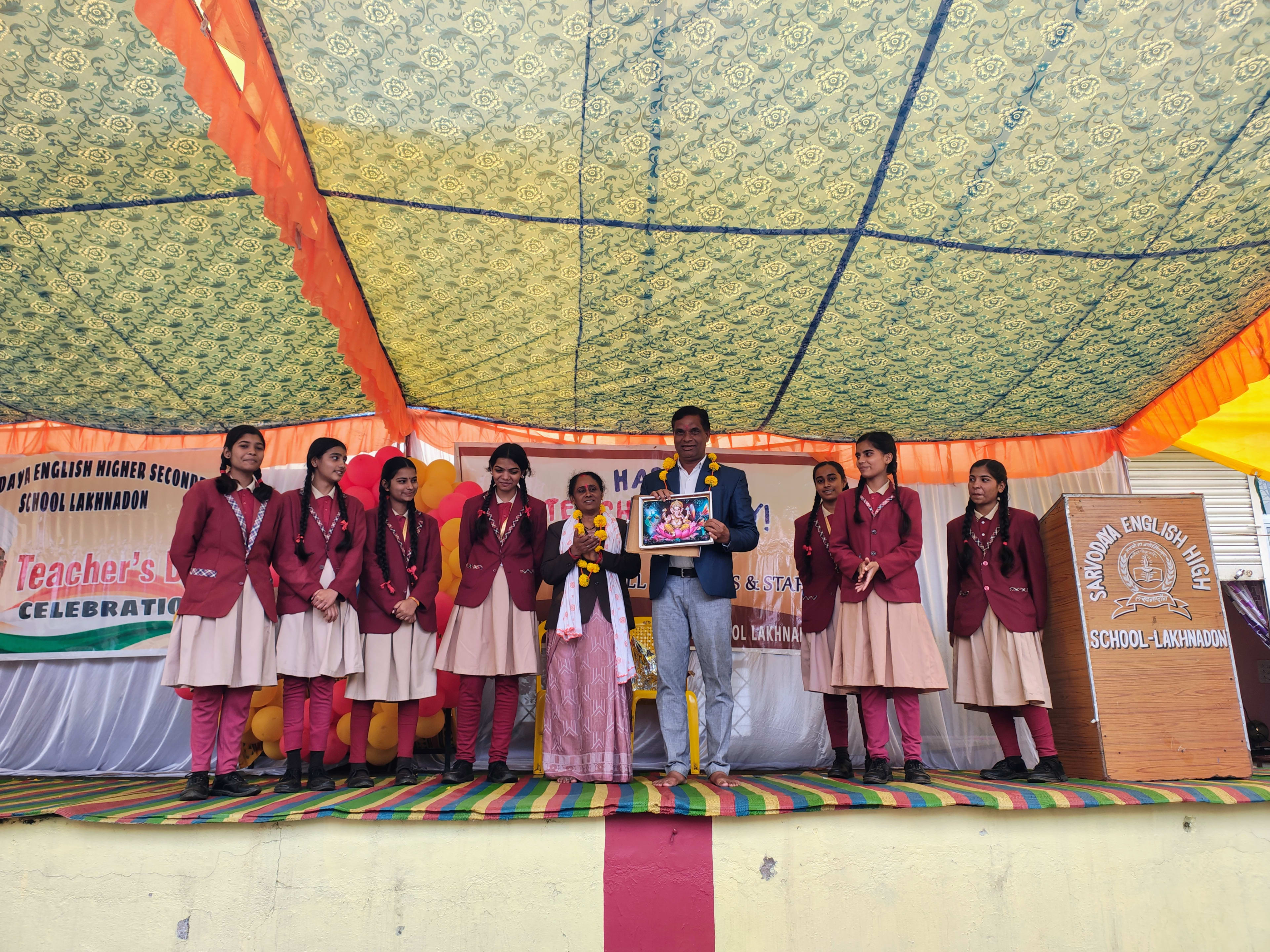 Teachers’ Day Celebrated with Gratitude at Sarvodaya School
