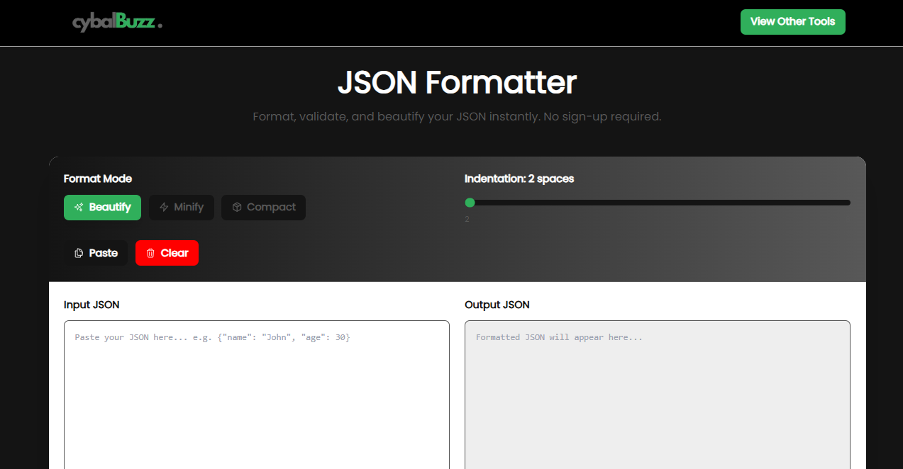 JSON Formatter
